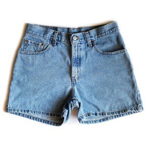 Vintage Levi’s High Waisted Denim Shorts 28/29